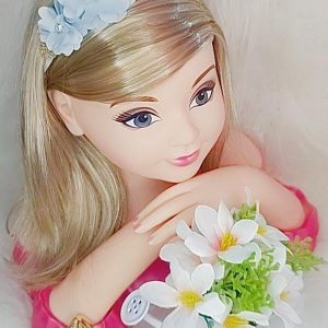 Faixa Belli Flor e Strass Verde Claro