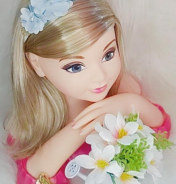 Faixa Belli Flor e Strass Verde Claro