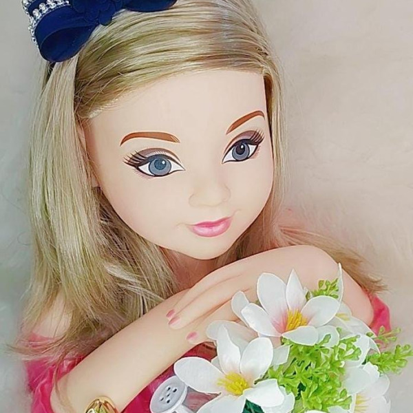 Faixa Belli Azul Petroleo Laço