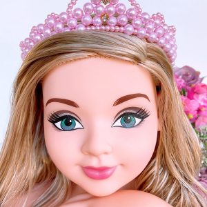 Coroa Pequena Belli Rosa Perolas