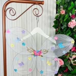 Asa De Borboletas / Fadas Infantil Branca