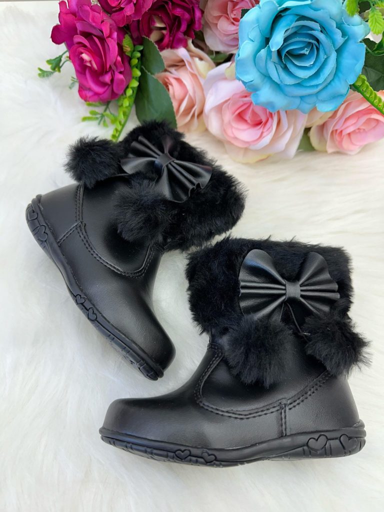 Bota/Coturno Flor Di Mila Zoe Preta