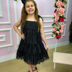 Vestido Banana Club Vitoria Preto