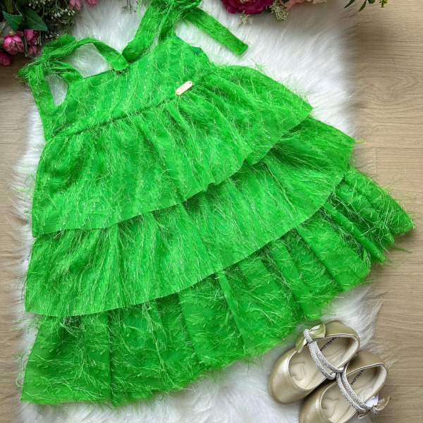 Vestido Banana Club Vitoria Verde