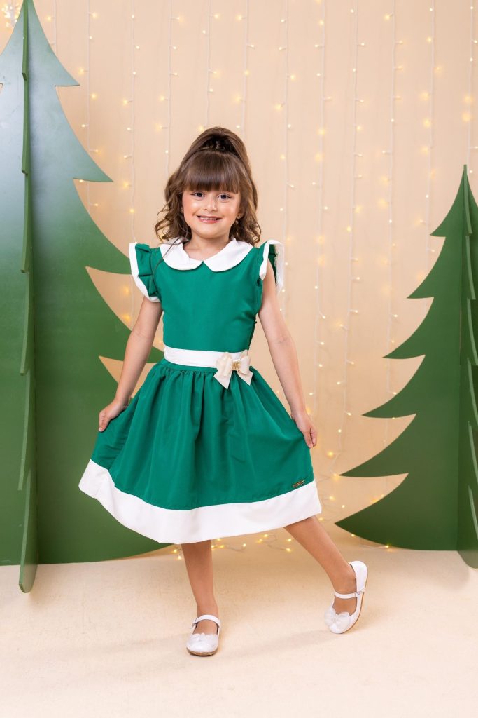 Vestido Blogueirinha Camile Verde – Natal