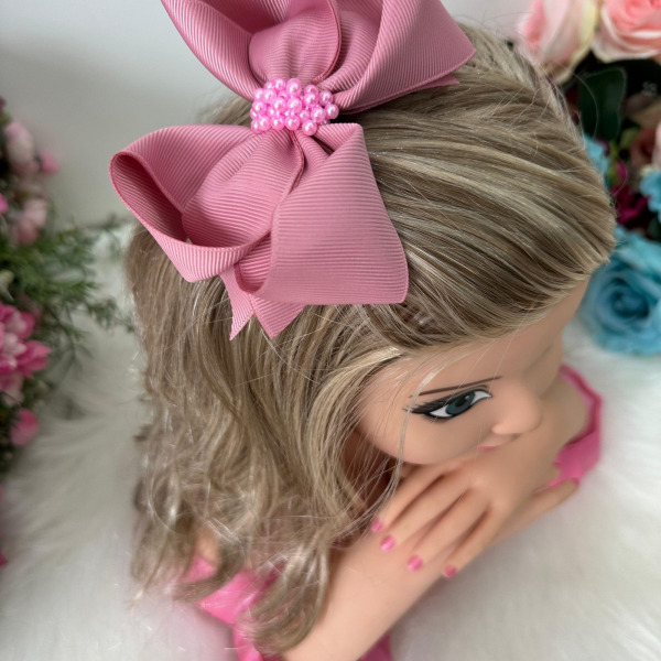 Laço Belli Perolas Maria Eduarda Rose