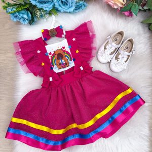 Romper/Vestido Princesa Belli Tematico Capivara