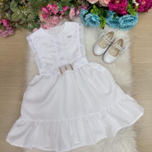 Vestido Blogueirinha Valeria Branco