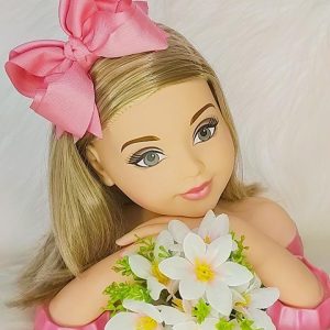 Laço Belli Bico de Pato Rosa Chiclete