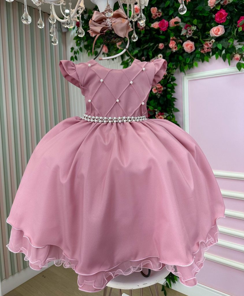 Vestido Ysa Kids Francine Rose