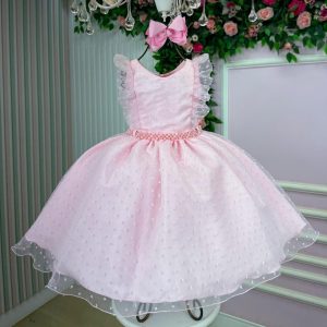 Vestido Mini Miss Ana Julia Rosa