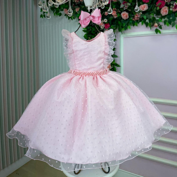 Vestido Mini Miss Ana Julia Rosa