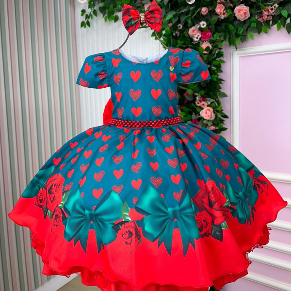 Vestido Mimadine Melissa Natal Verde