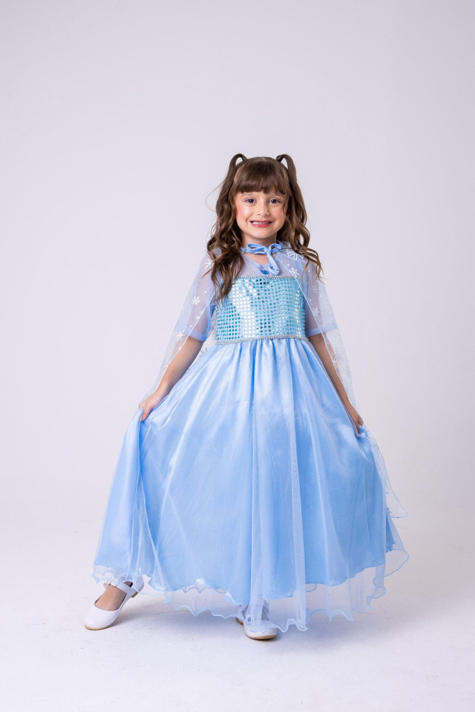 Fantasia Princesa Belli Elsa Frozen Longa