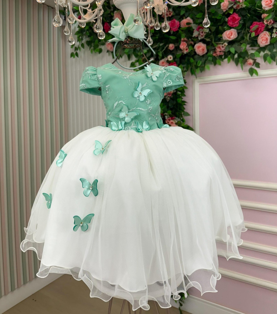 Vestido Juvenil – Midi Vila Lele Sabrina Verde Oliva e