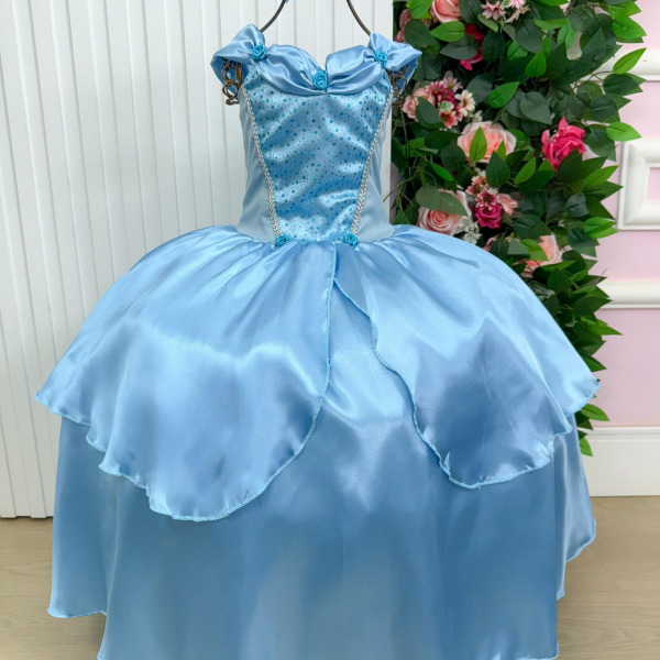 Fantasia Princesa Belli Cinderela Modelo 3